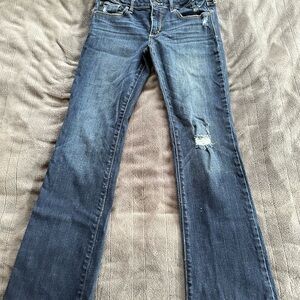 Abercrombie & Fitch Dark Blue Boot Cut Jeans